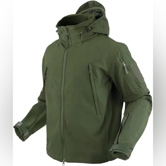 Other - Men’s Condor Olive Green Tactical Zip Up Jacket with Hood